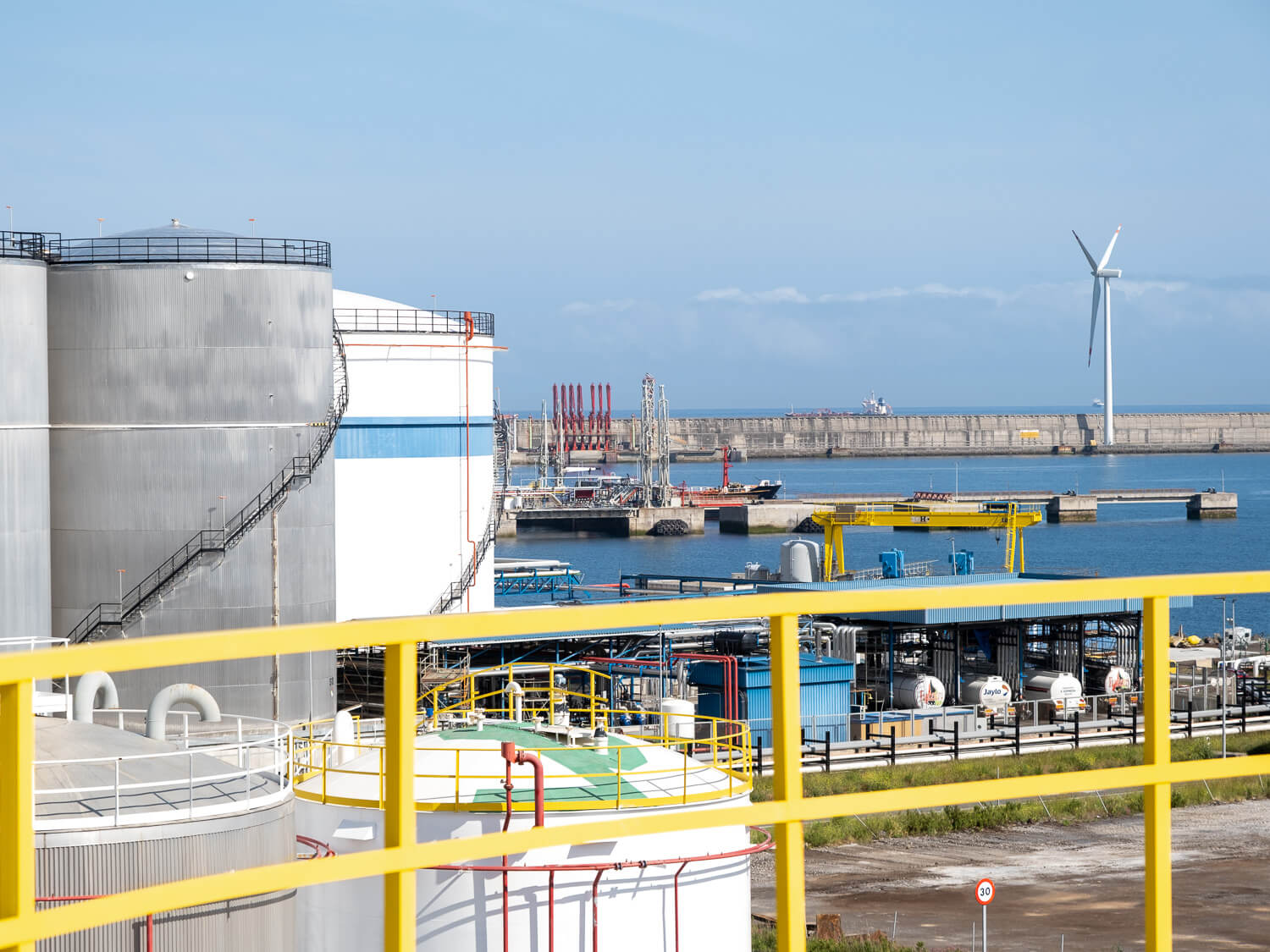 Terminal portuaria hidrocarburos Grupo Hafesa